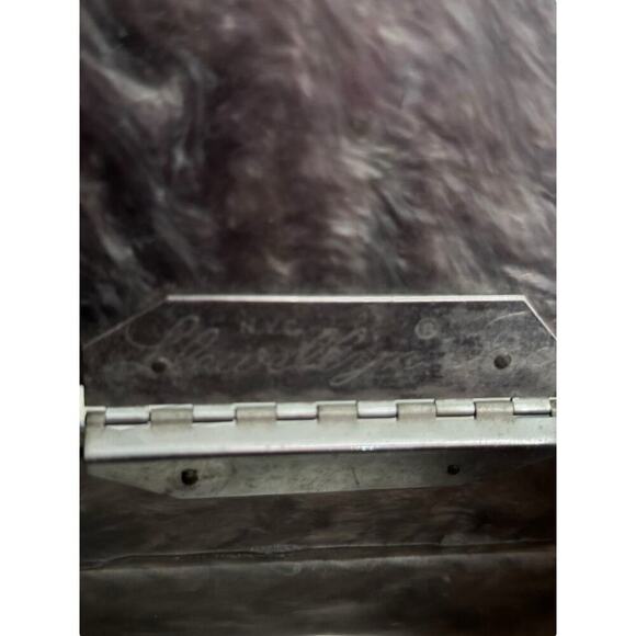 Llewellyn Vintage 1950'S Gray Lucite Box Purse - Picture 6 of 10